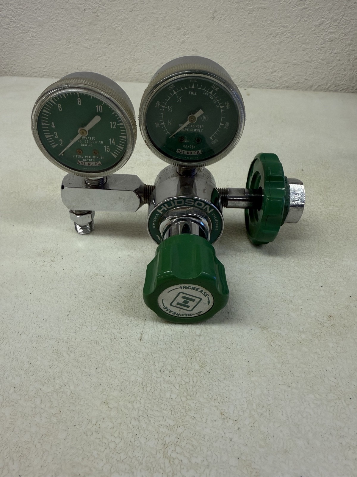 hudson  regulator model 2601