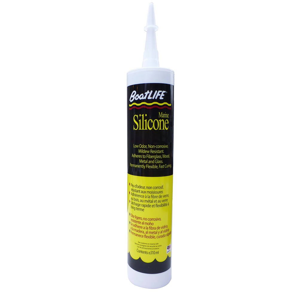 BoatLIFE Silicone Rubber Sealant Cartridge - Clear BOATLIFE 1150  Expedited Ship