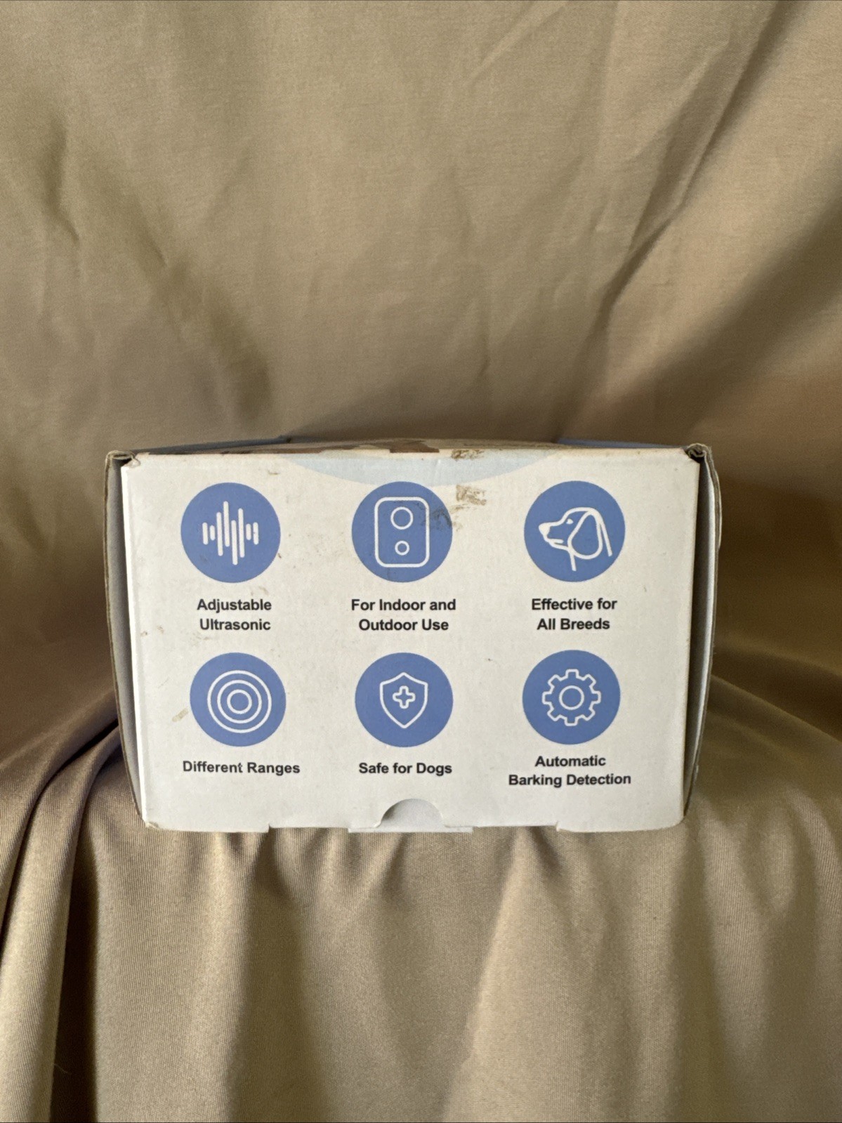 Dog Bark Controll Collar 50 ft Range USB Recharge Screen Display NIB