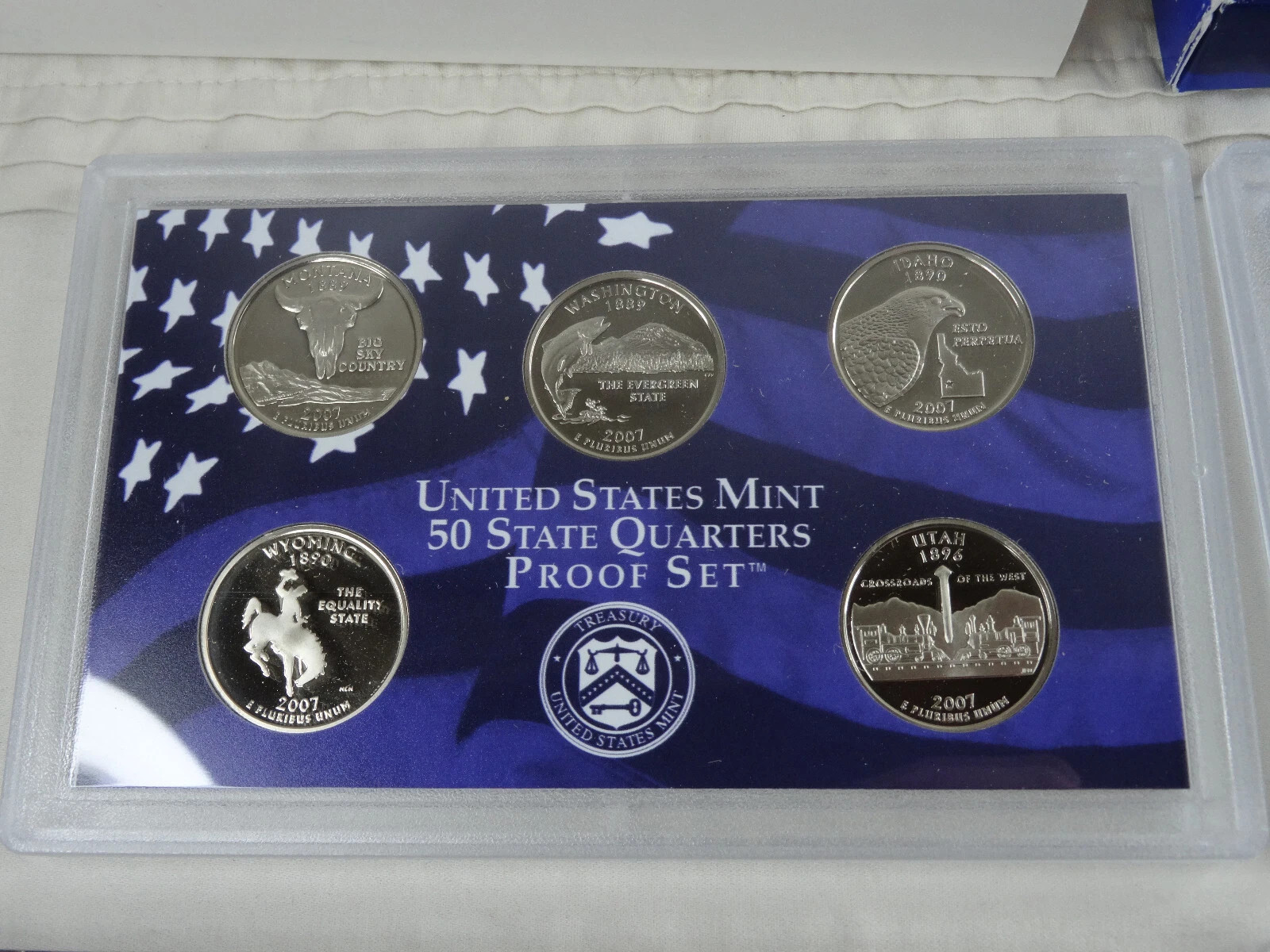 2007-S US Mint Proof Set Original Government Packaging W/COA
