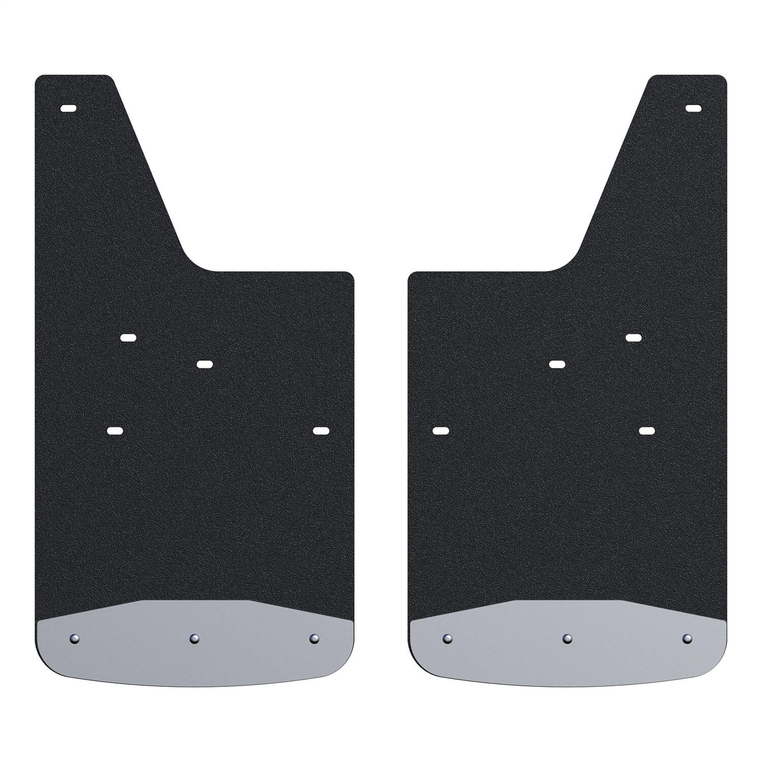 LUVERNE 251450 Front 12" x 23" Rubber Mud Guards for Select Silverado 2500, 3500