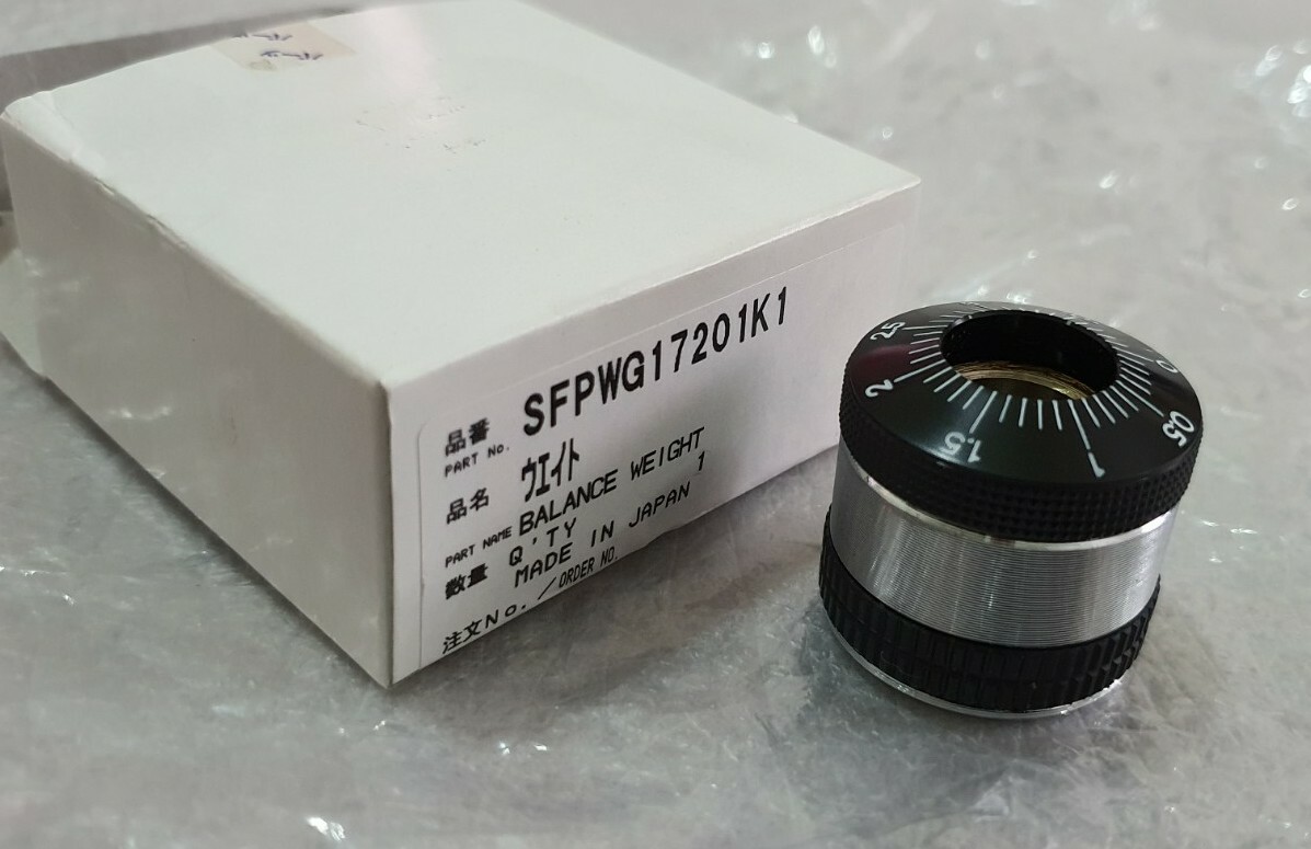 Technics SFPWG17201K1, New tonearm counterweight for sl1200, sl1210 series