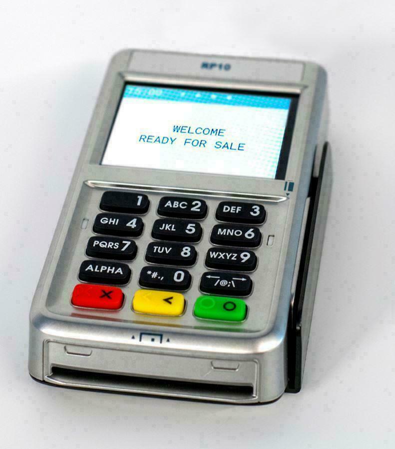 First Data RP10 ENCRYPTED w/PIN code WELLS#350 ***BRAND NEW***