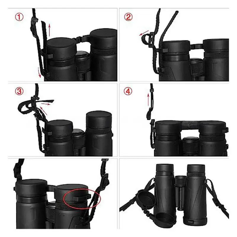 Binoculars Harness Strap X-Shaped Harness Strap Adjustable Binocular Carrier