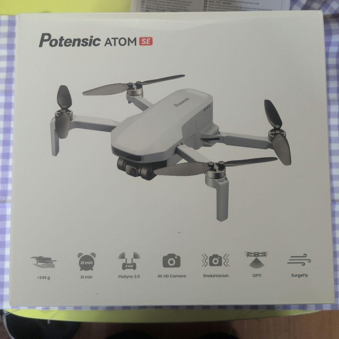 Potensic Atom Se Foldable Drone With Case Rc Quadcopter Gps Camera Long Flight
