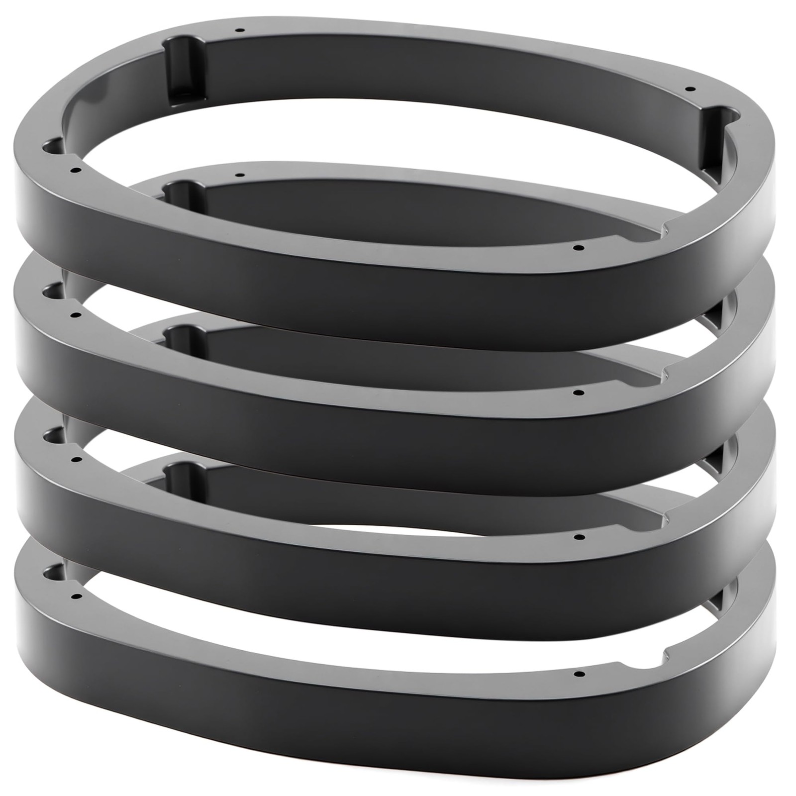 4PCS 6"x9" Speaker Spacers - Universal Plastic Mounting Brackets for Easy Car...