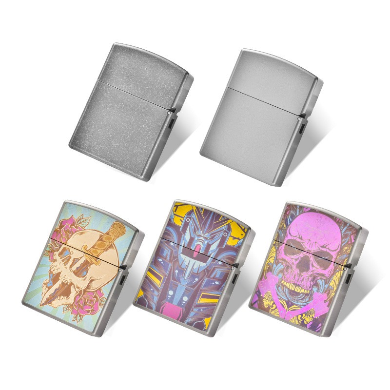 EDC Titanium Alloy Square Box Large Hinge Thick Shell Windproof Portable Tools