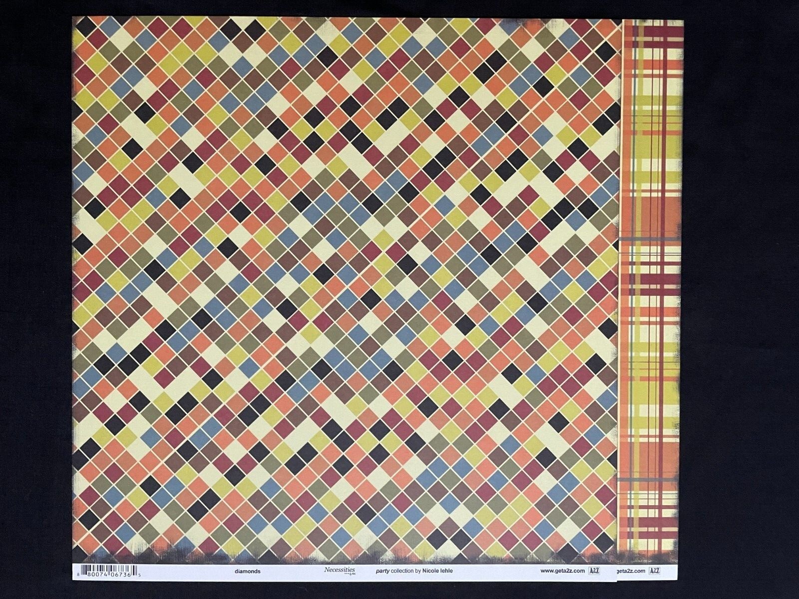 A2Z NECESSITIES "PARTY" 12X12 DS HEAVY PAPER