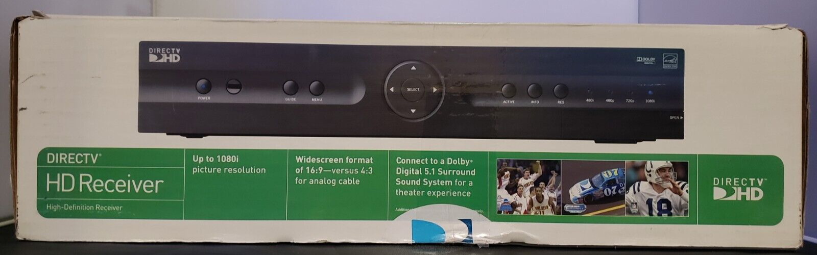 DIRECTV MPEG-4 HD (HD) Receiver REMOTE MISSING