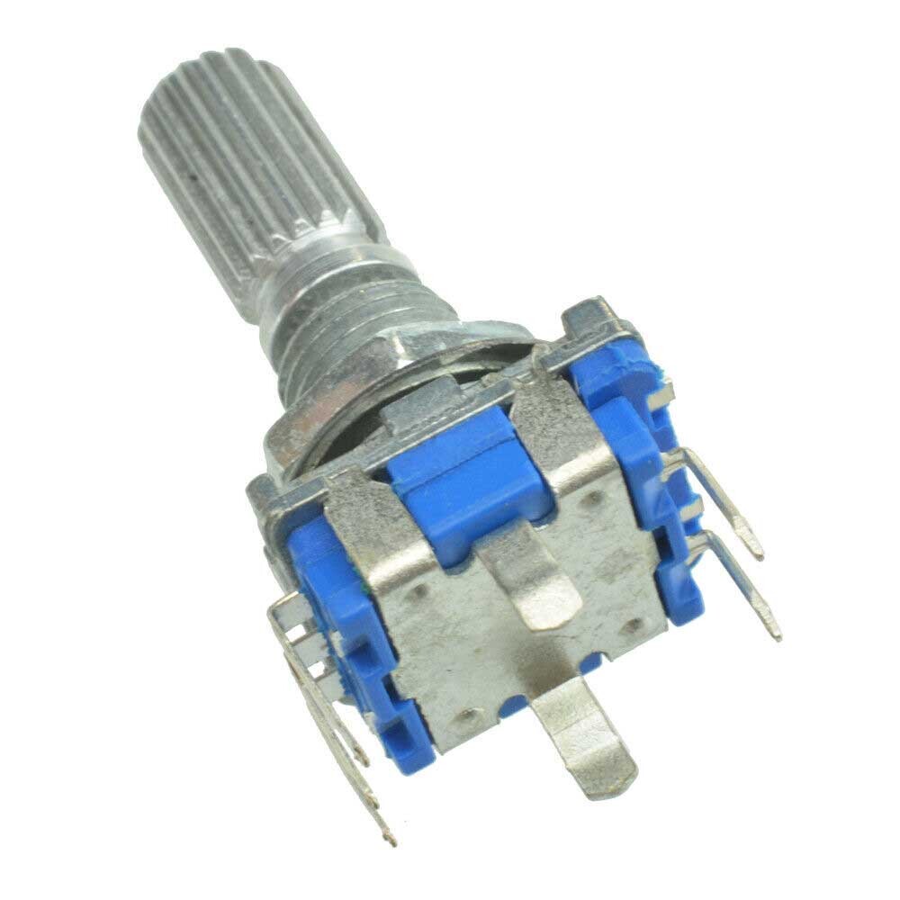 10PCS Rotary Encoder&Switch EC11 Audio Digital Potentiometer Knurled Handle 20mm
