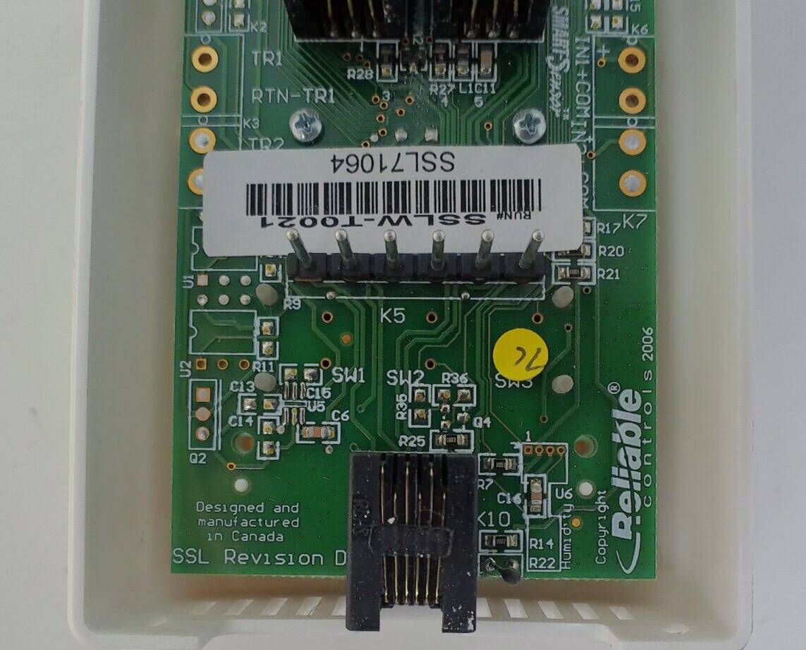 The Reliable Controls SMART-Sensor LCD SSL