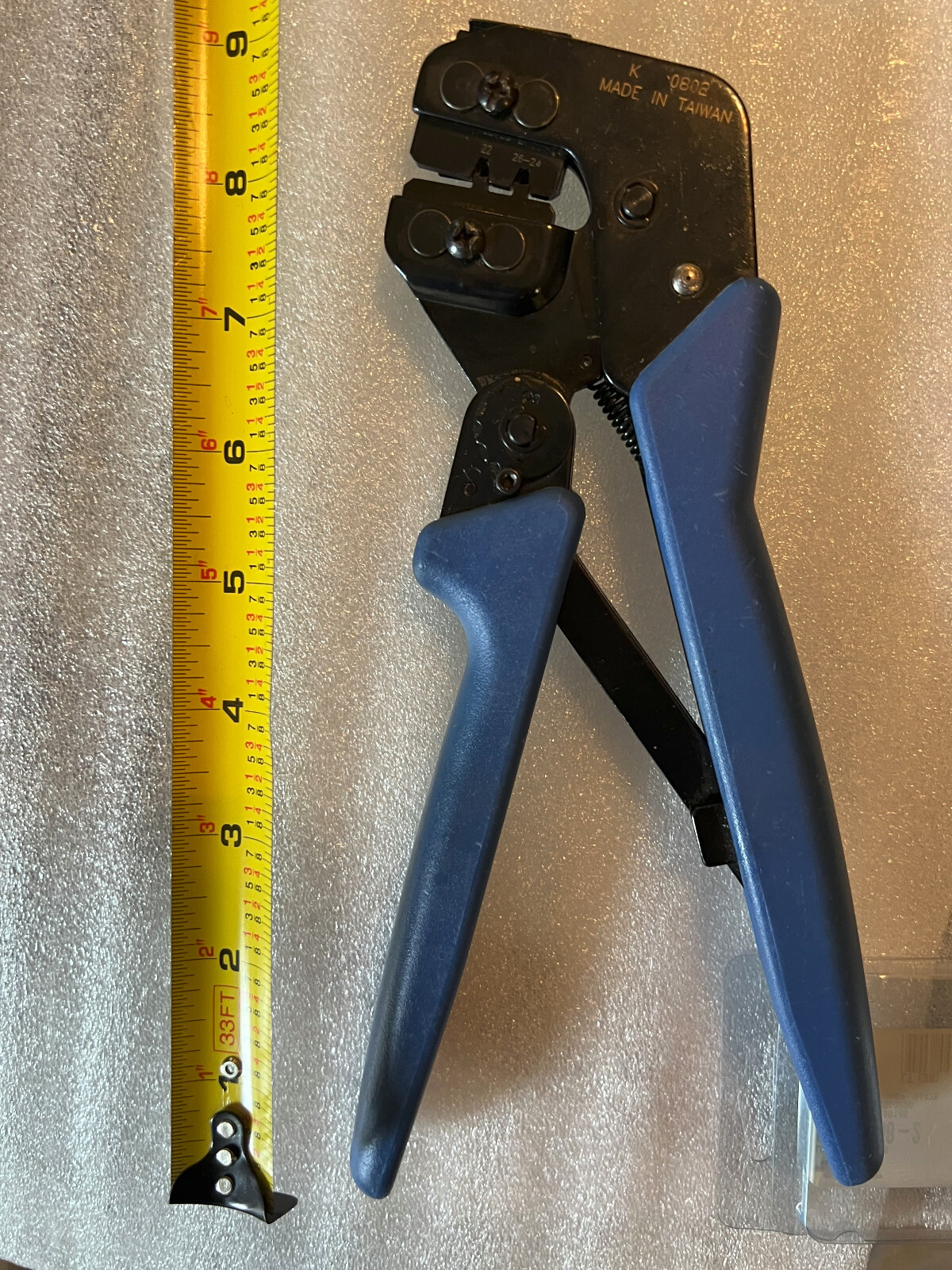 Tyco Electronics Crimper lll Hand Tool with 90758-2 Die