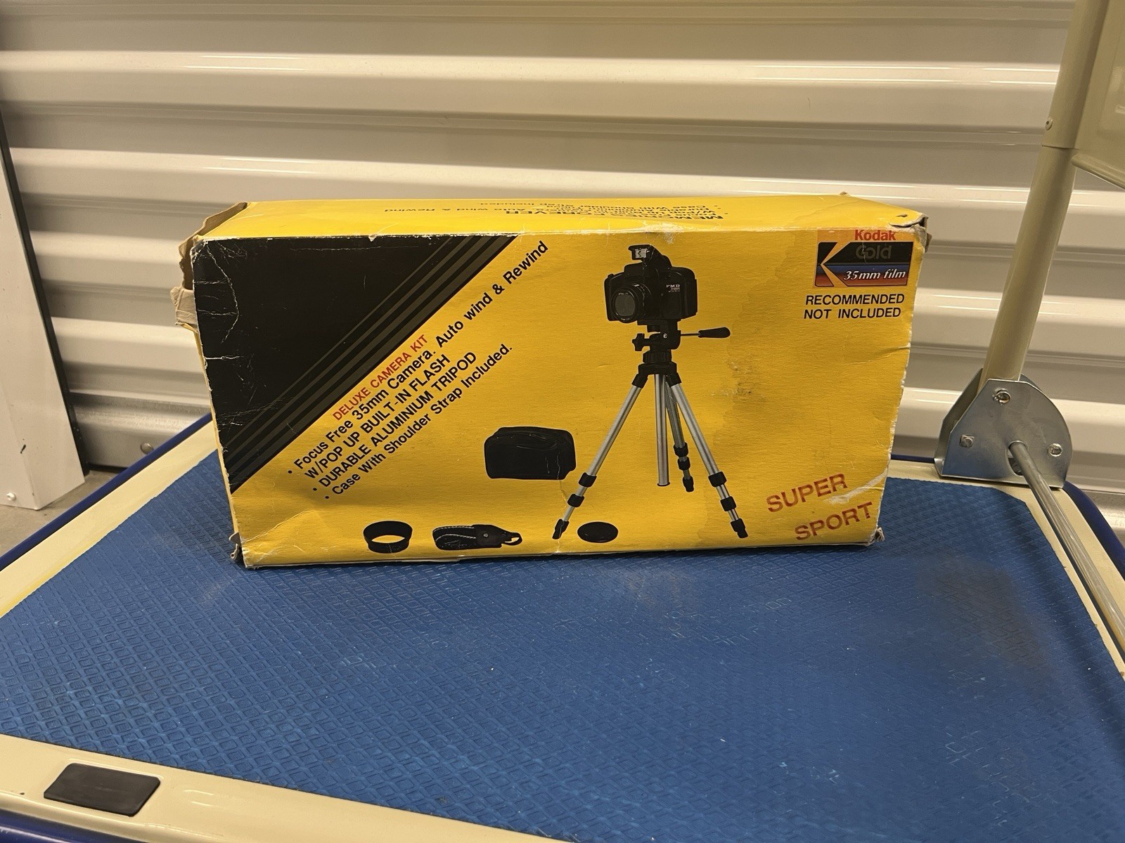 PHOTOKRAFT Boxed FMD Super Sport 35mm CAMERA Kit Set: Tripod, Case Etc. NOS