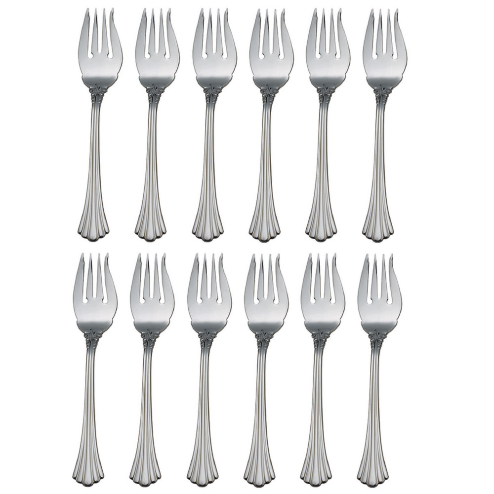 Reed & Barton Stainless 1800 Salad Fork (Set of Twelve)