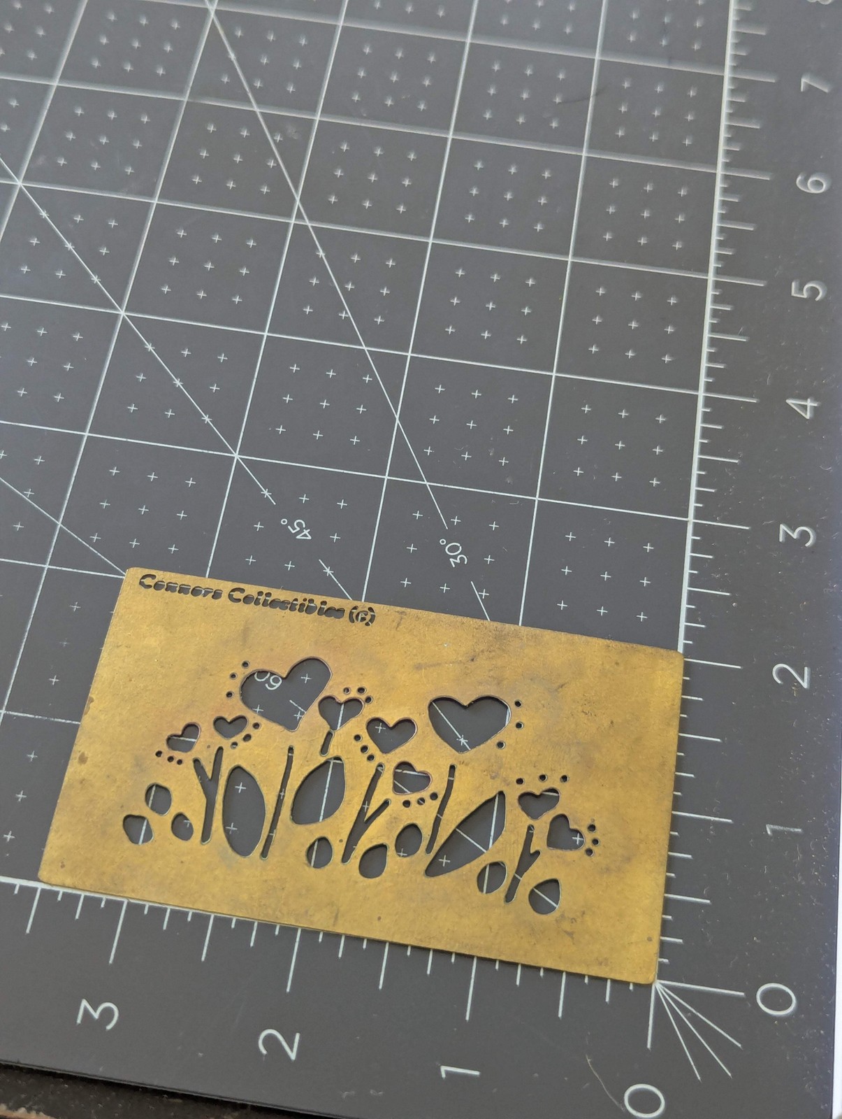 4pc Vintage Embossing Stencils