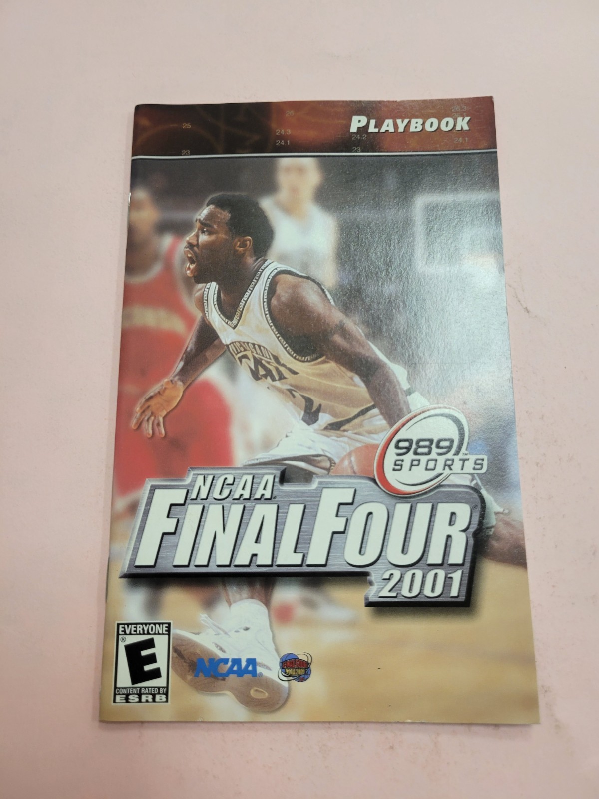 (Manual Only) NCAA Final Four 2001 Sony Playstation 2 Authentic
