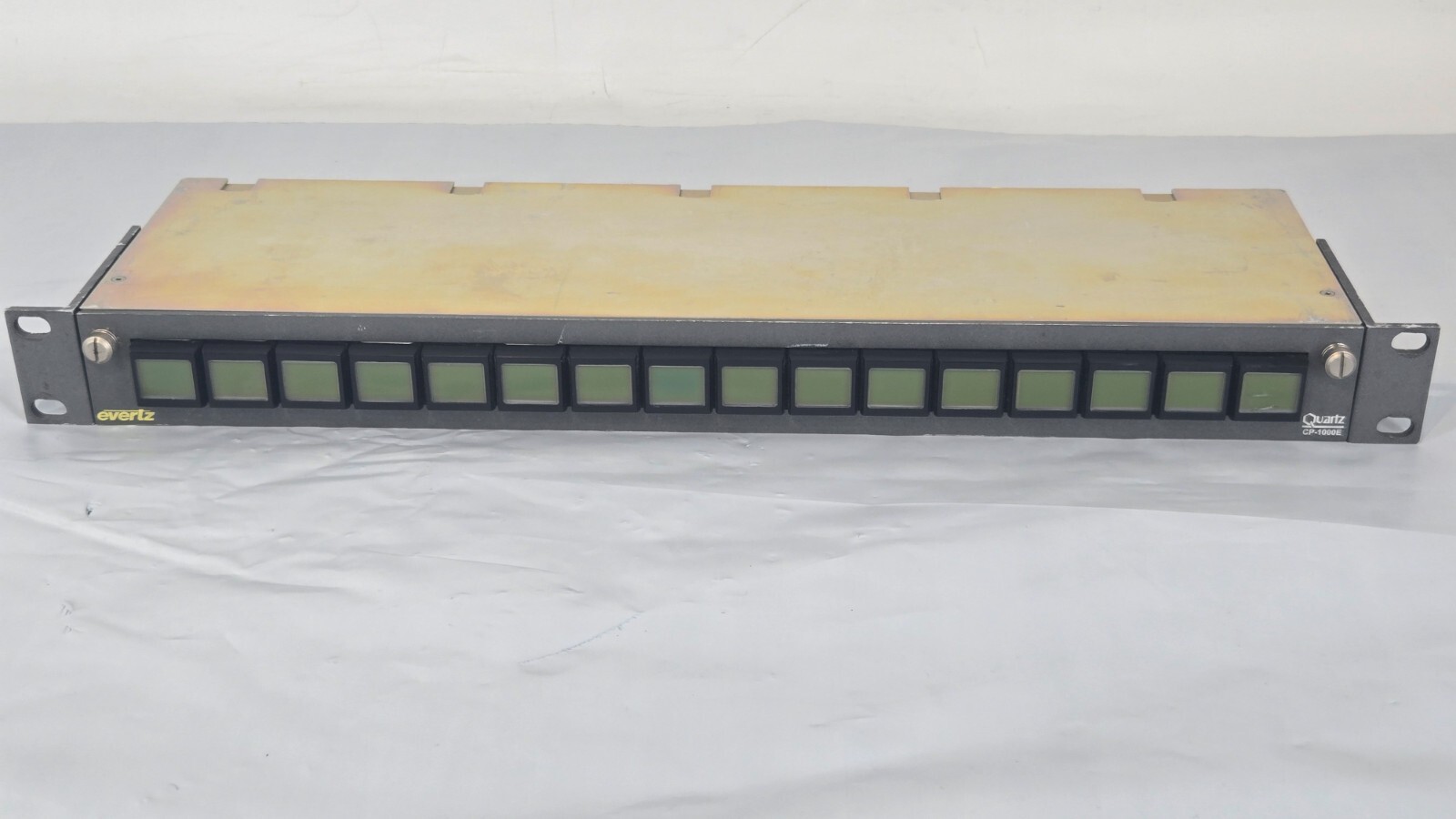 Evertz CP-1000E Intelligent Router Control Panel Routing Switch