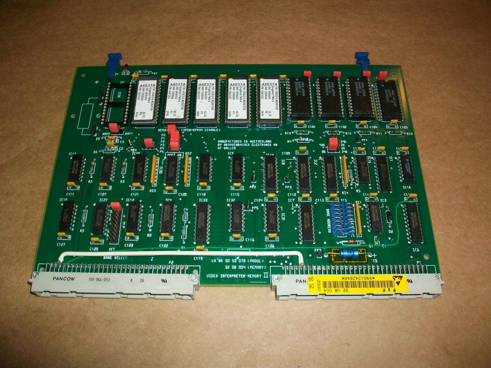Grossenbacher VIDEO INTERPRETER MEMORY II 5050078   3208004