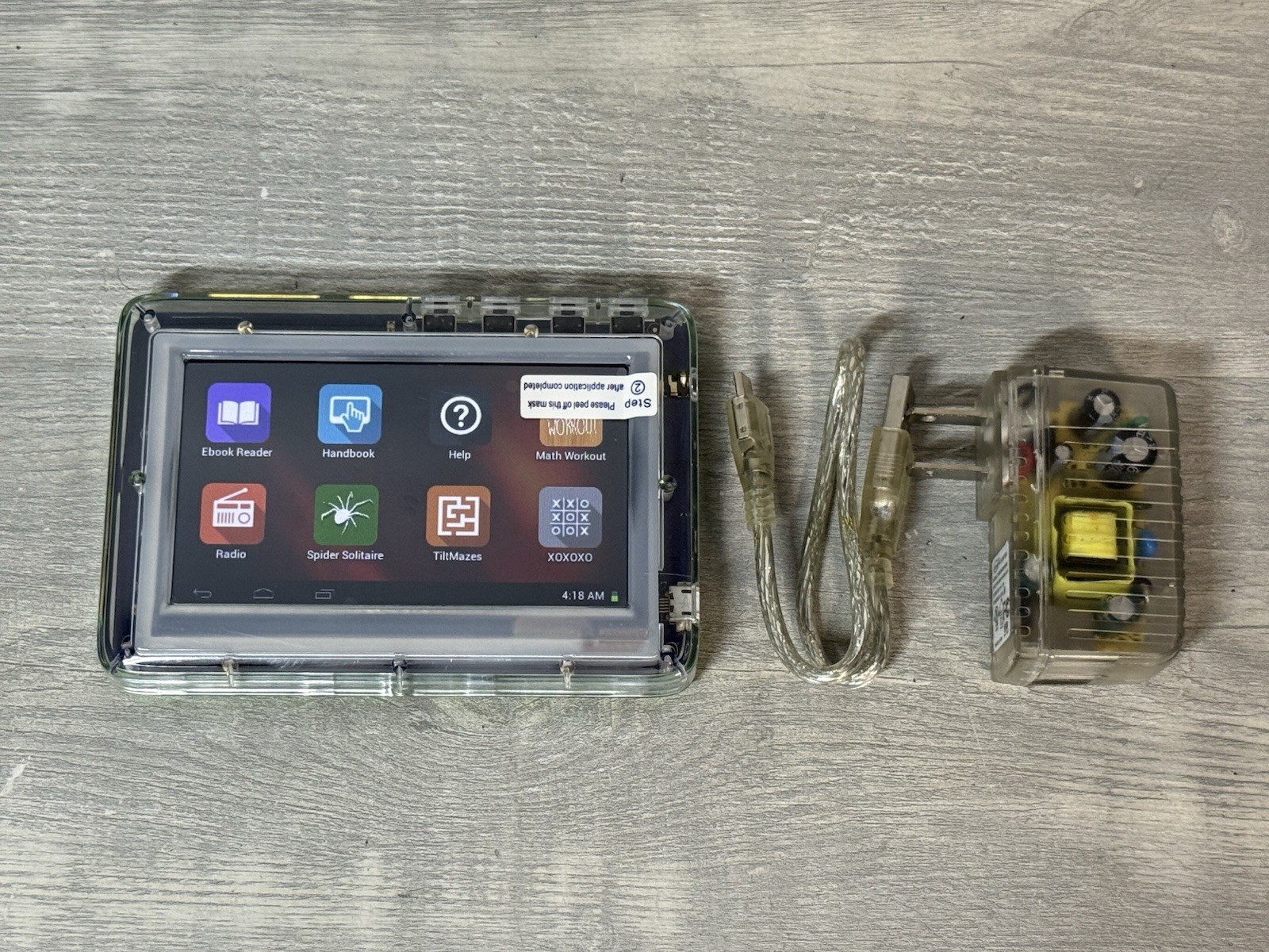 JPay JP5 Mini See Through Jail Prison Tablet
