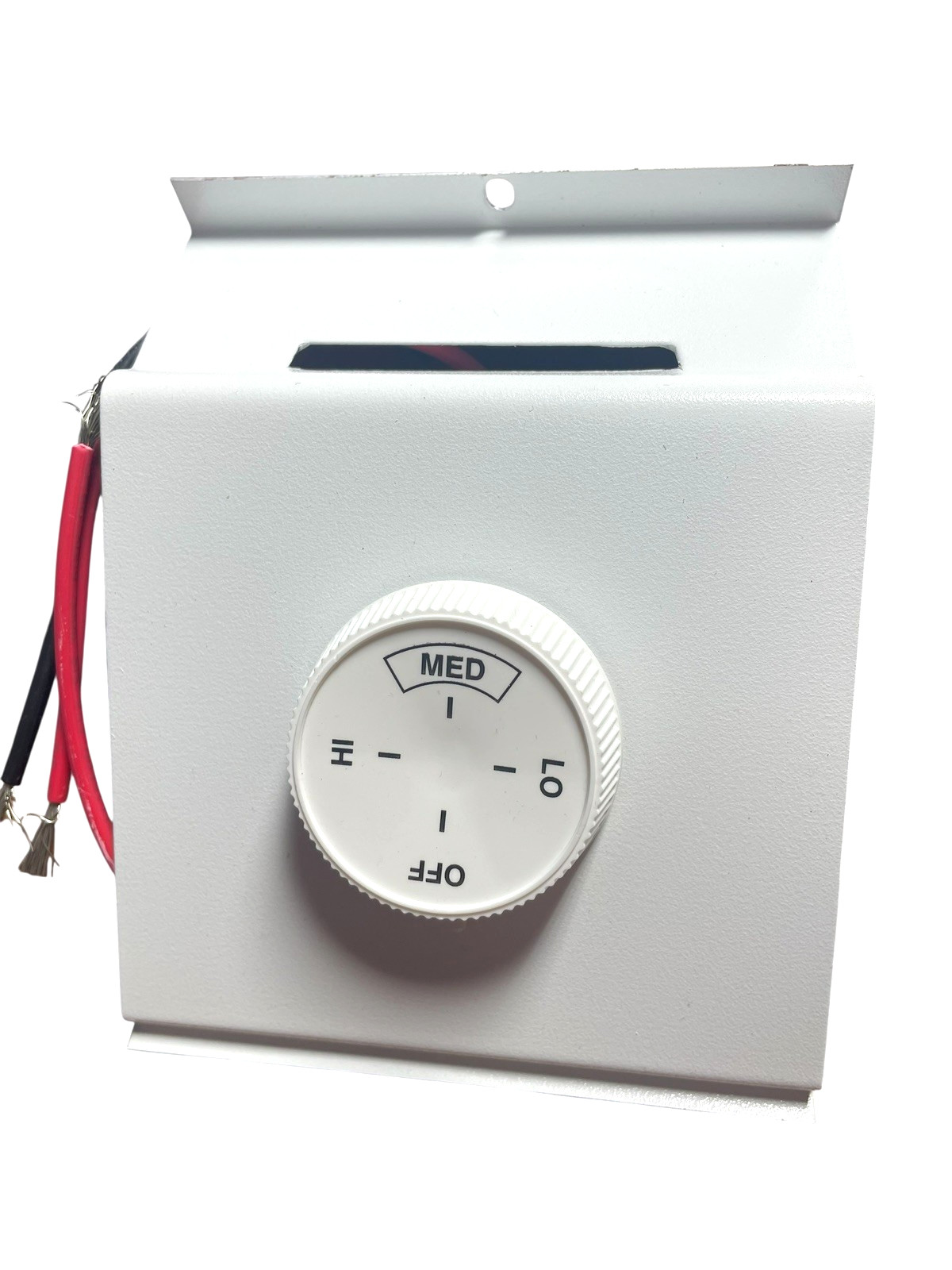 Dayton 3Ug91 Electric Baseboard Heater Thermostat, 2 Poles, Northern White,