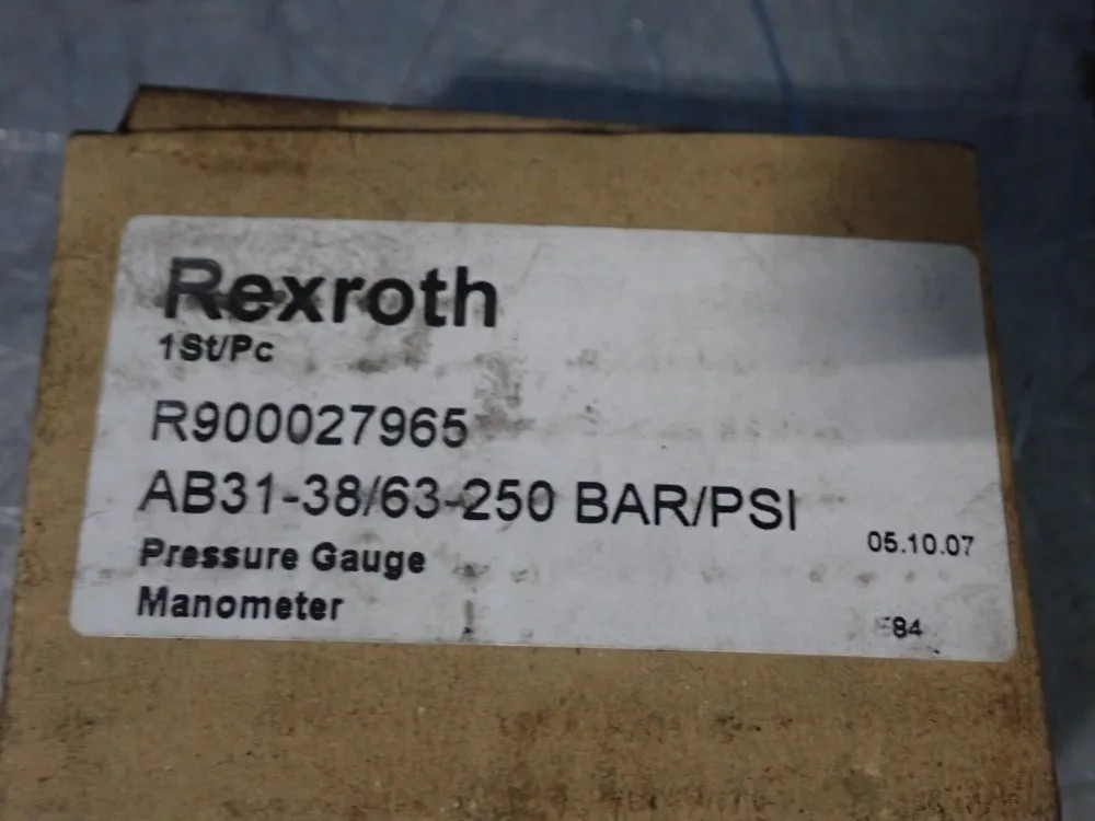 REXROTH PRESSURE GAUGE R900027965