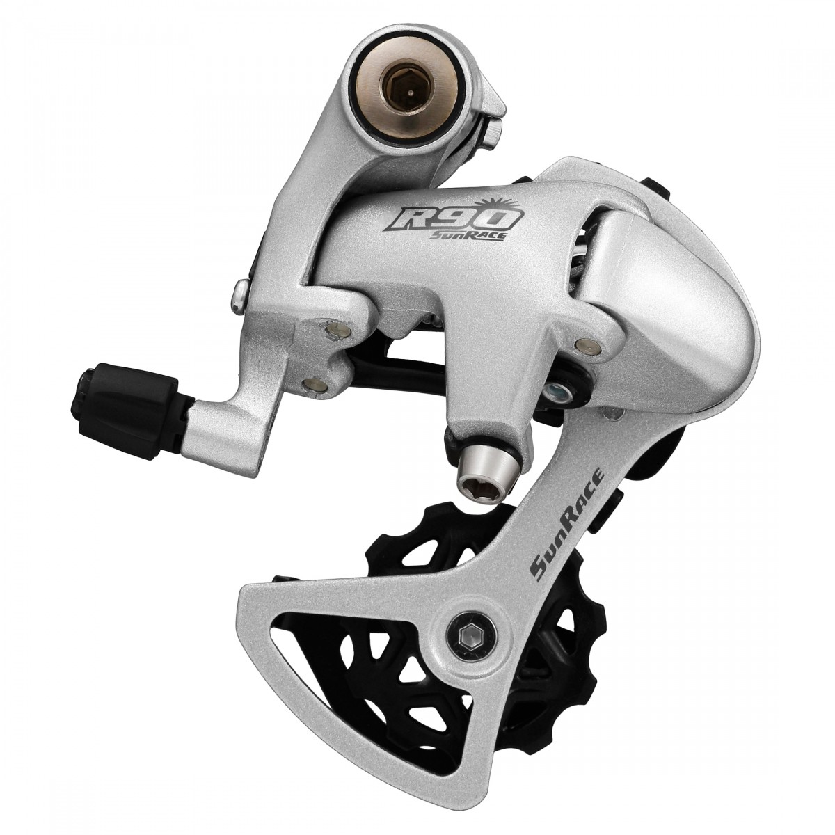 Sunrace RD-R91 9-Speed Road Rear Derailleur, Aluminum Composite, Short Cage