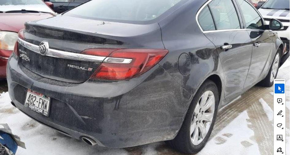 Used Keyless Entry Module fits: 2014 Buick Regal Theft-Locking keyless entry VIN