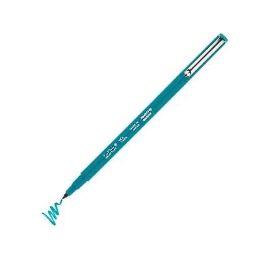 Marvy Uchida LePen Flex Rubberized Brush Tip Teal Office School Arts Crafts
