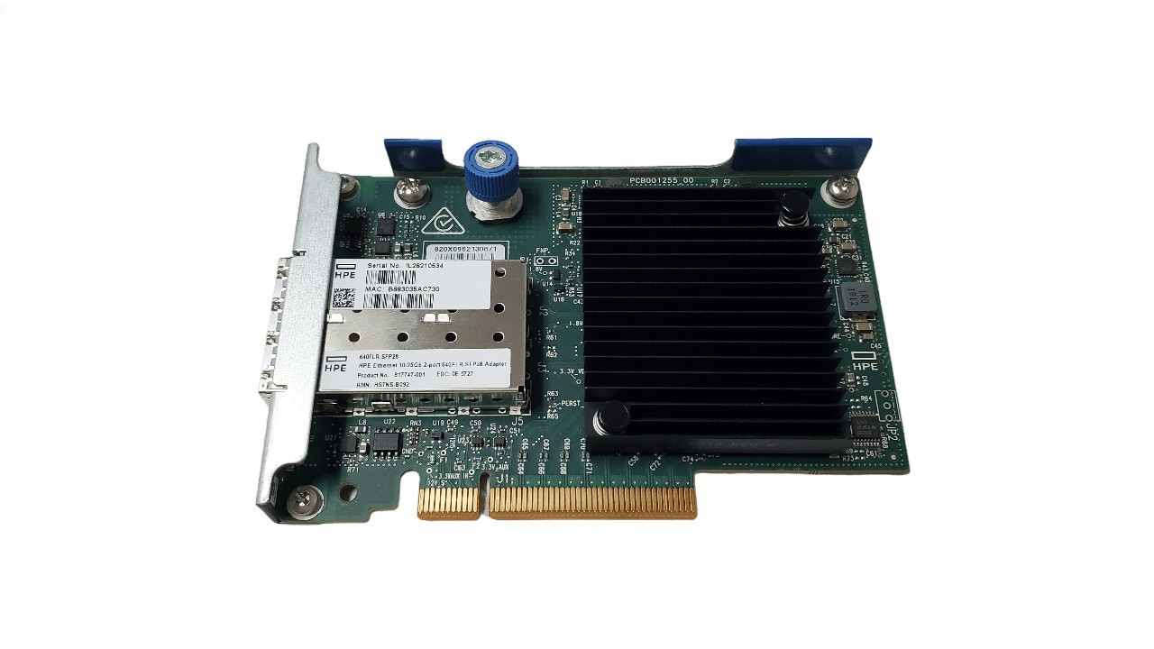HP 640FLR-SFP28 Dual Port 10/25Gb Network Adapter 840139-001 817747-001 No SFPs