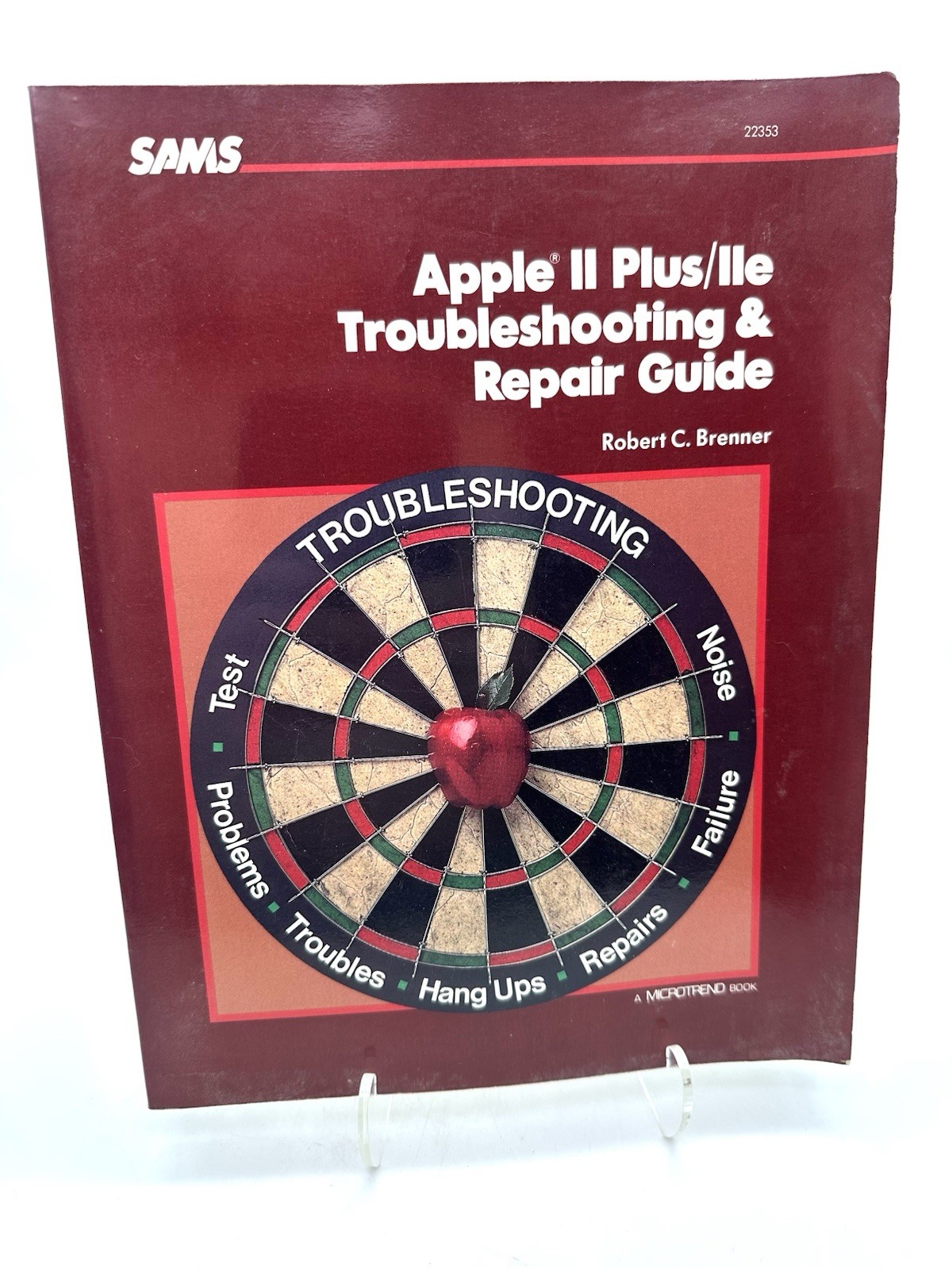 1984 The Apple II Plus/IIe Troubleshooting & Repair Guide Book Robert C. Brenner