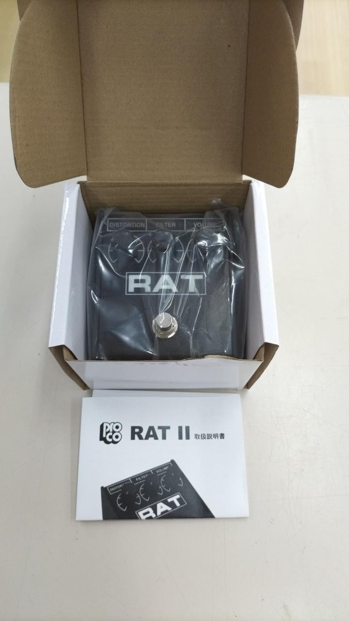 Pro Co RAT2 Distortion Guitar Effects Pedal Vintage Analog USED