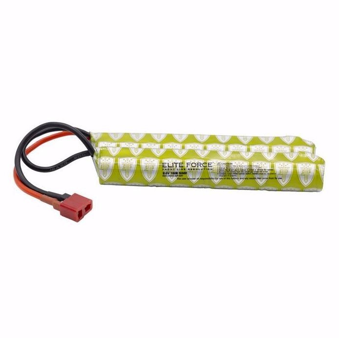 Elite Force NiMH Airsoft Battery 9.6v 1600mAh Nunchuck Style w/ Deans Connector