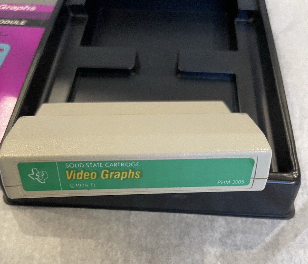 Computer Applications Software - Video Graphs- Texas Instruments TI-99/4a