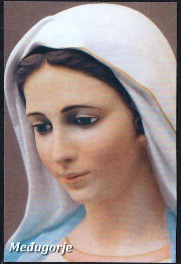 Holy card de la Virgin santino image pieuses estampa