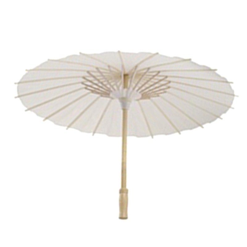 Parasol Beach Umbrella White DIY Umbrella Photography Props for Baby2887