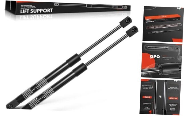 Glass Lift Supports Shock Struts Compatible with GMC, Chevrolet & Rear Window