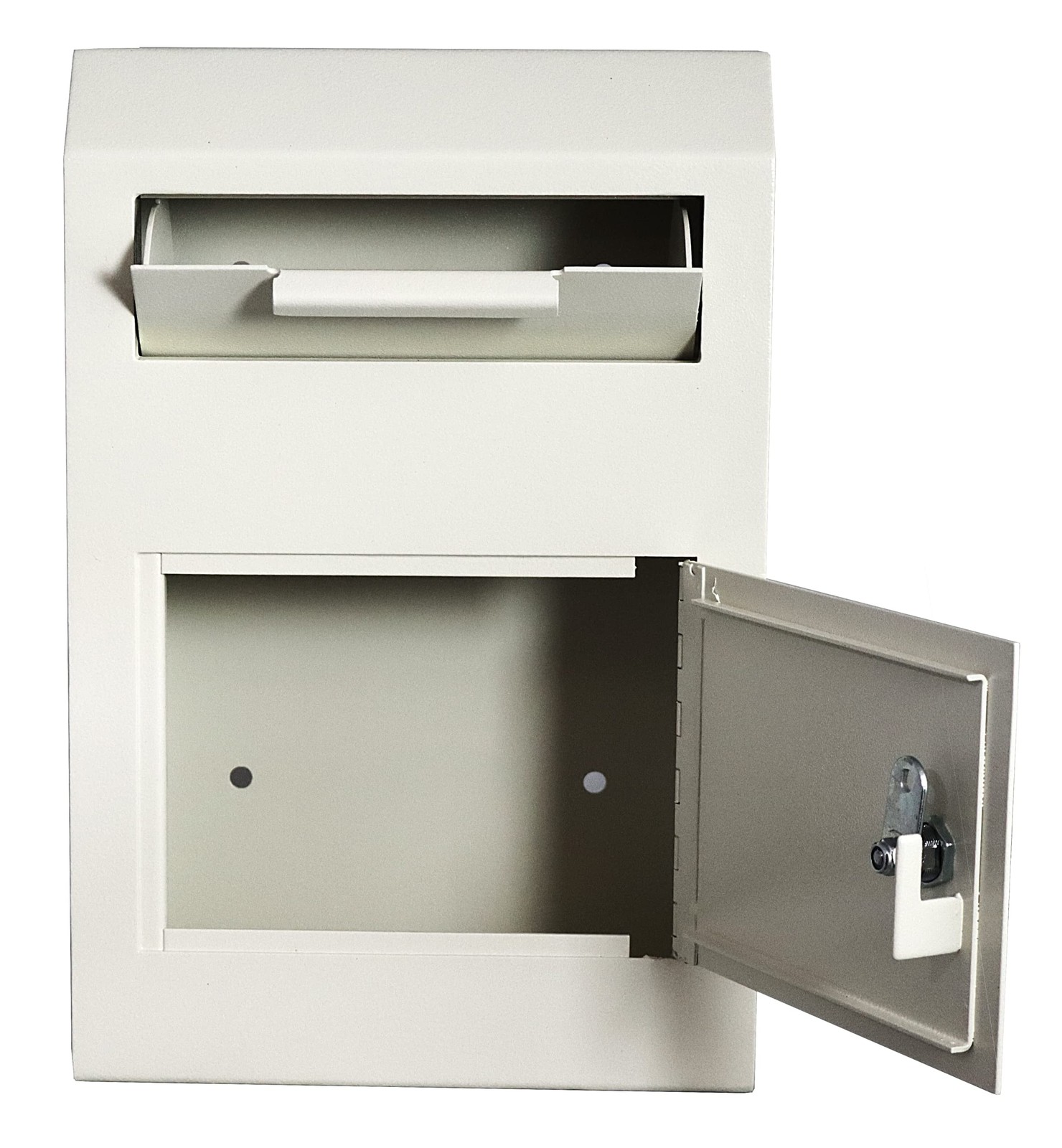 Protex Wall-Mount Drop Box Safe (WDS-150), Piano hinge, secure suggestions, b...