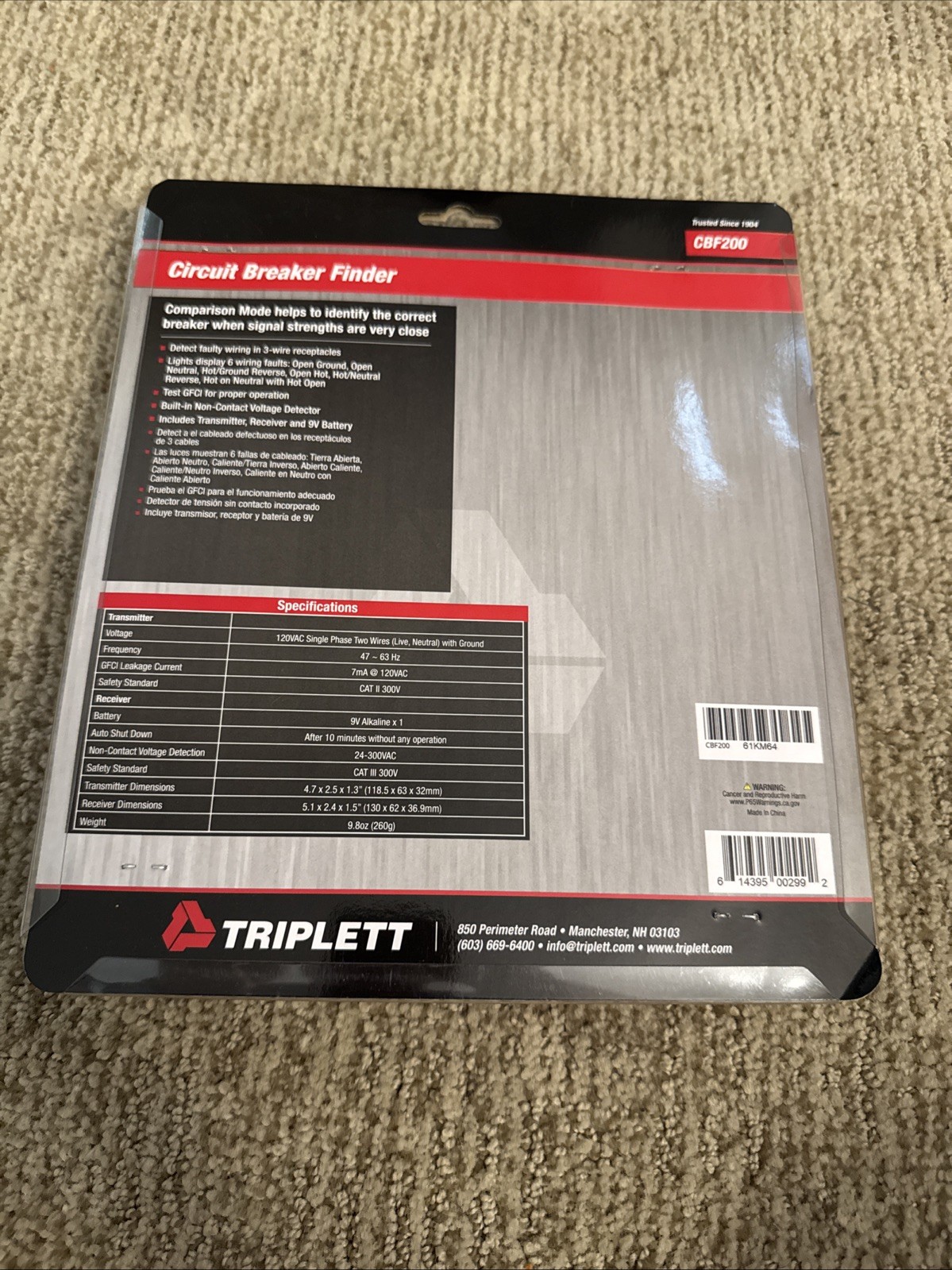 Triplett CBF200 Circuit Breaker Finder
