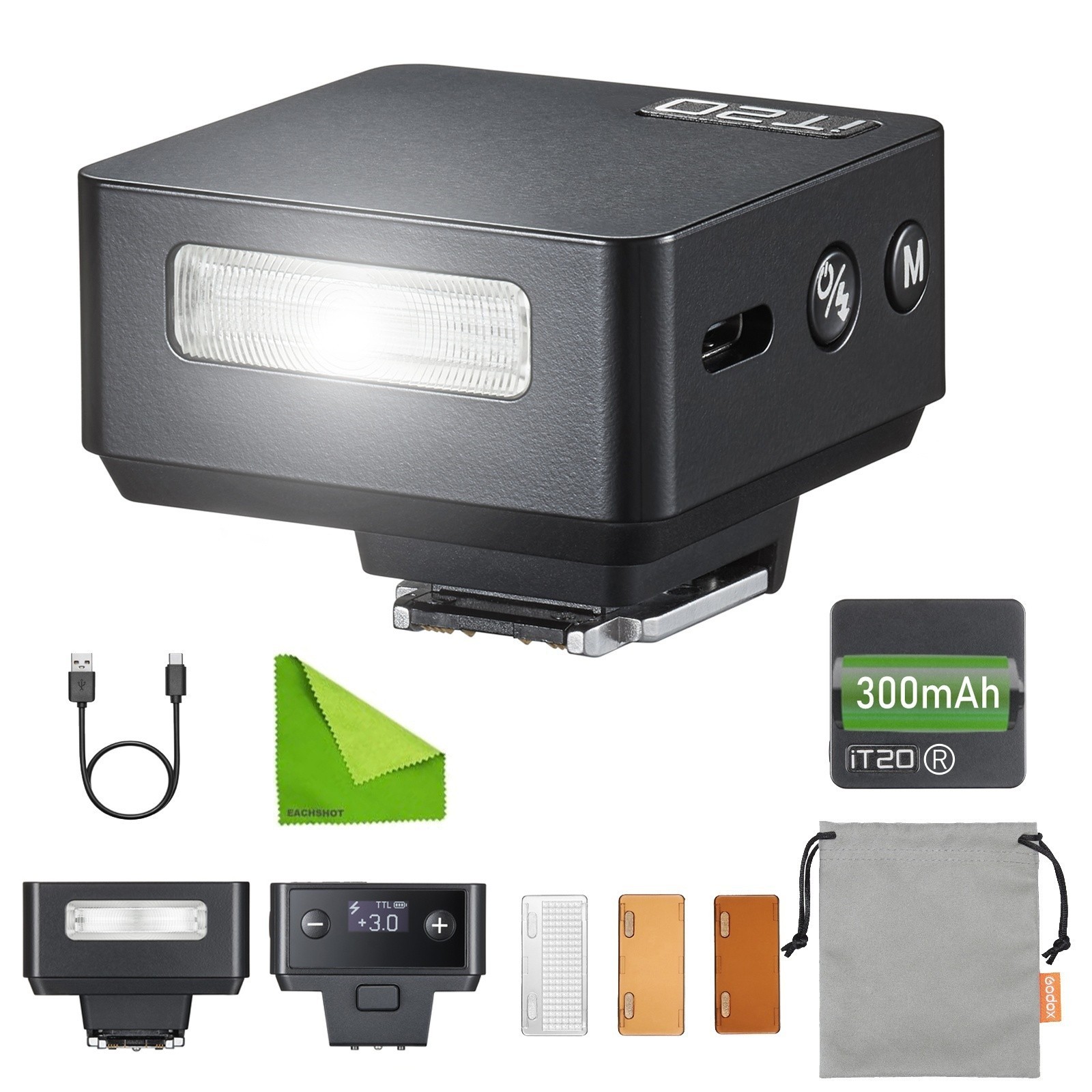 Godox iT20 R iT20R TTL Auto Mini Flash for Ricoh GR III TTL/Manual Modes
