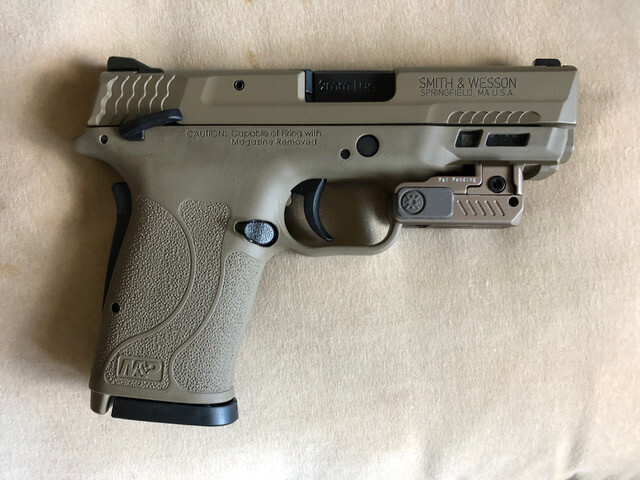 Flat Dark Earth FDE Green Pistol Laser Sight 4 Springfield HELLCAT MICRO-COMPACT