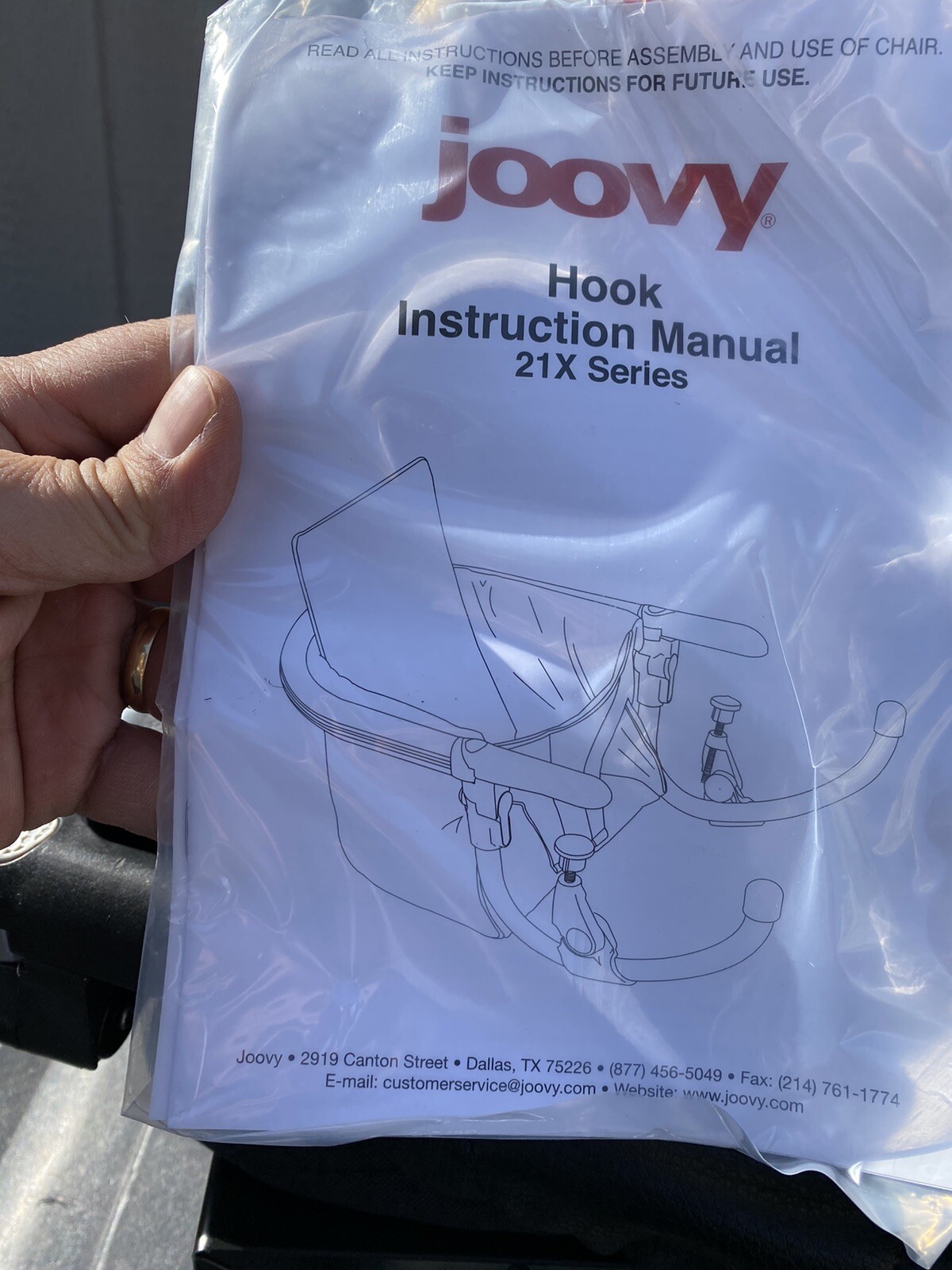 Joovy Hook 21X series NEW OPEN BOX