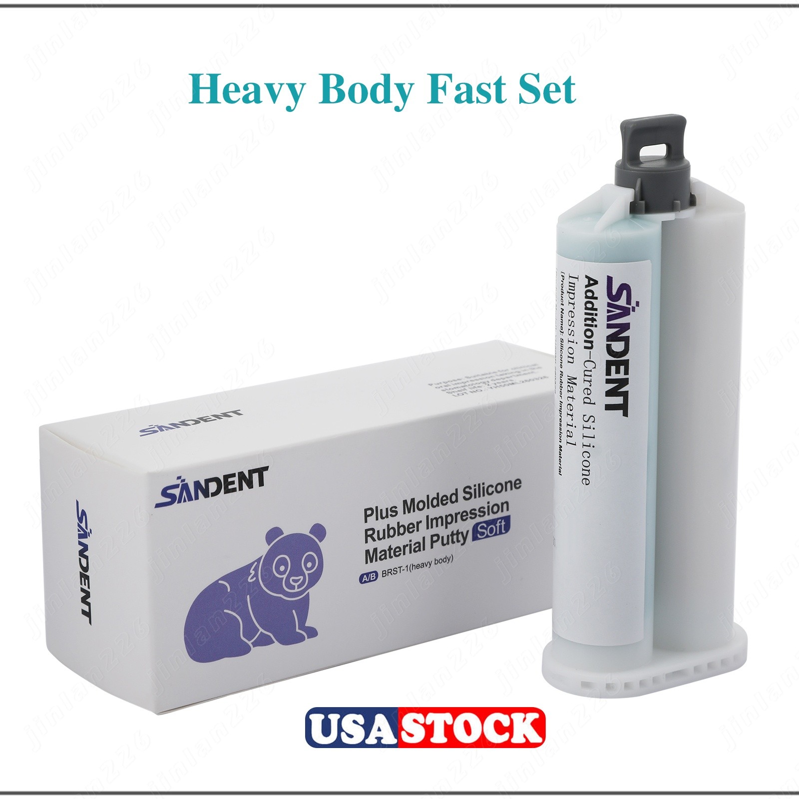 Dental VPS Impression Material Light/Heavy Body - Fast/Regular Set PVS