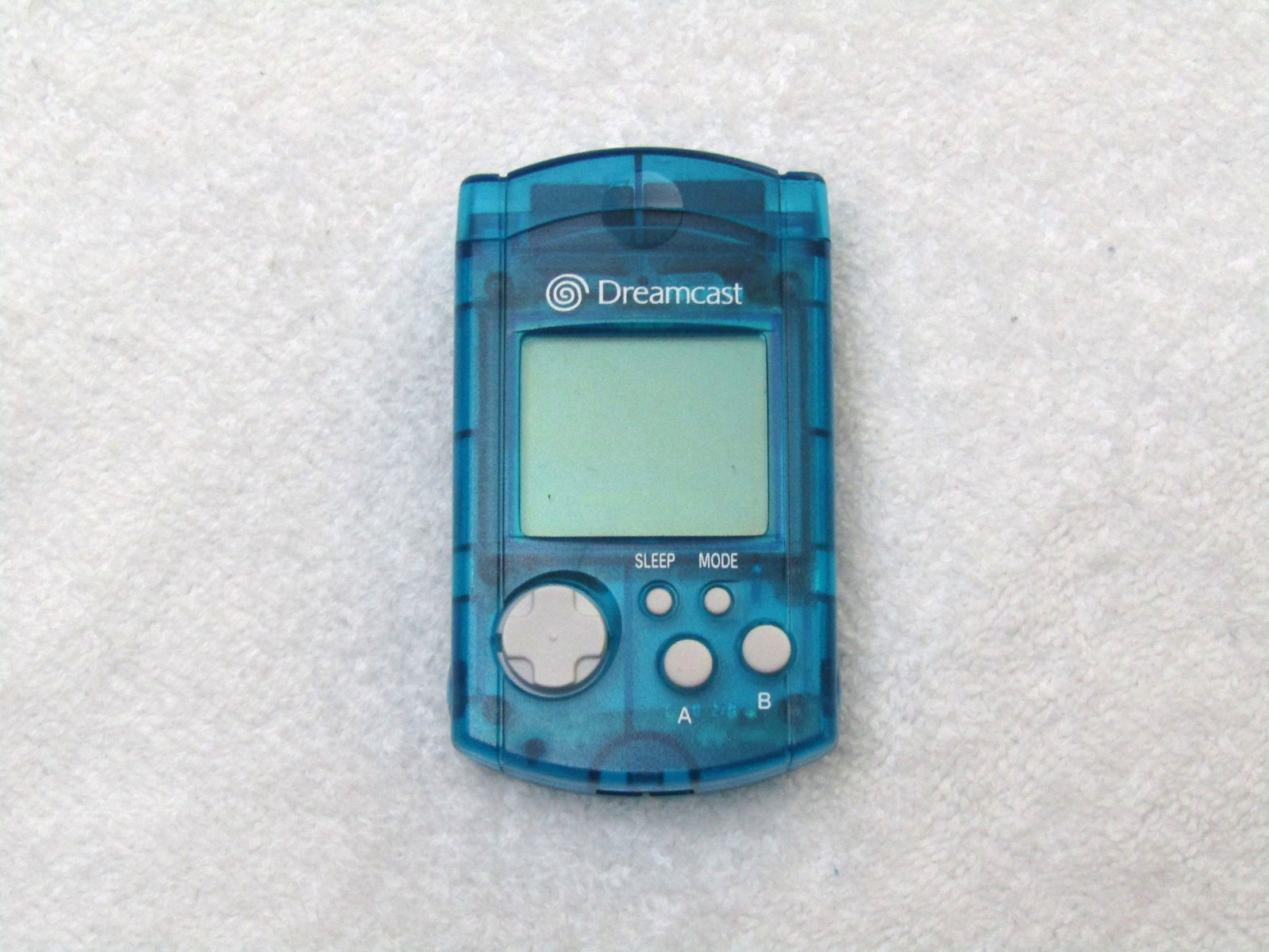 Official Sega Dreamcast Clear Aqua Blue Millennium VMU Visual Memory Unit Cap JP