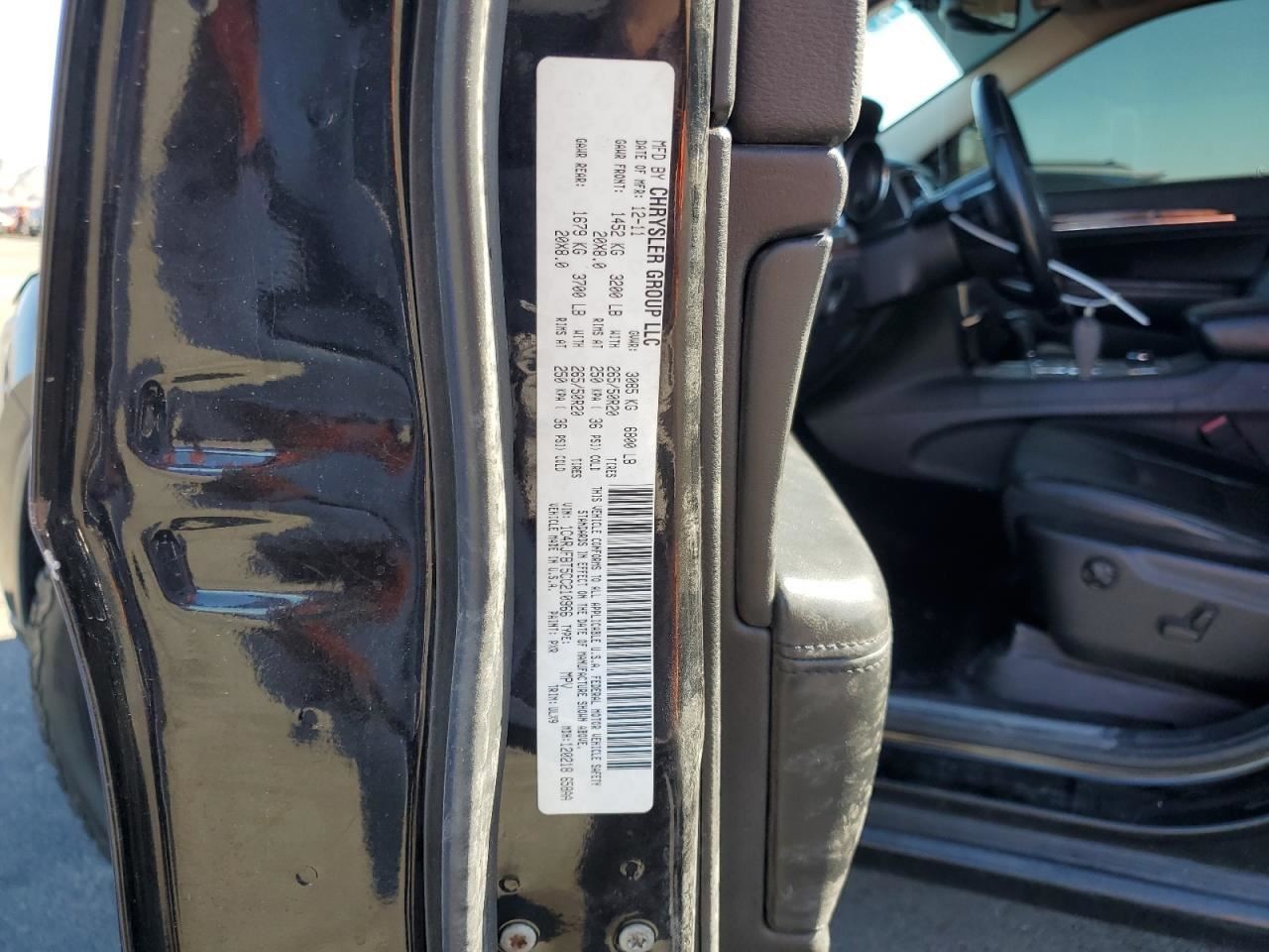 Passenger Right Front Spindle/Knuckle Fits 11-15 DURANGO 2520806
