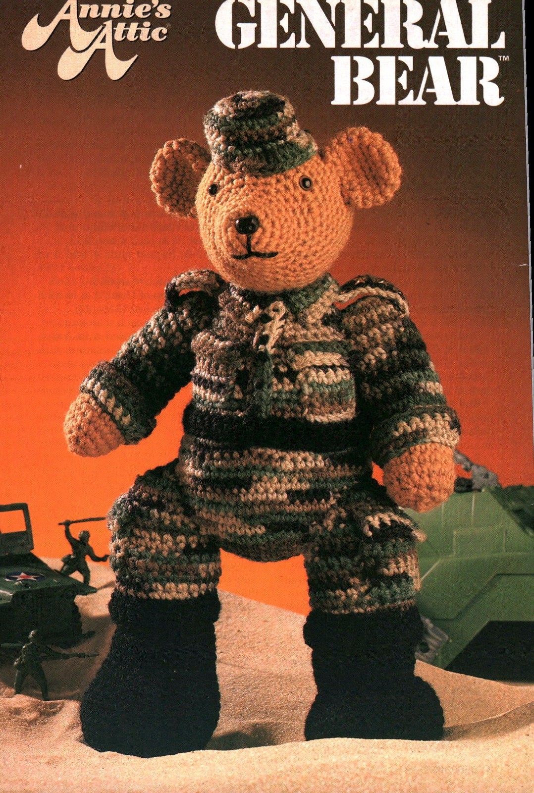 General Bear Crochet | Annie's Attic 8B038