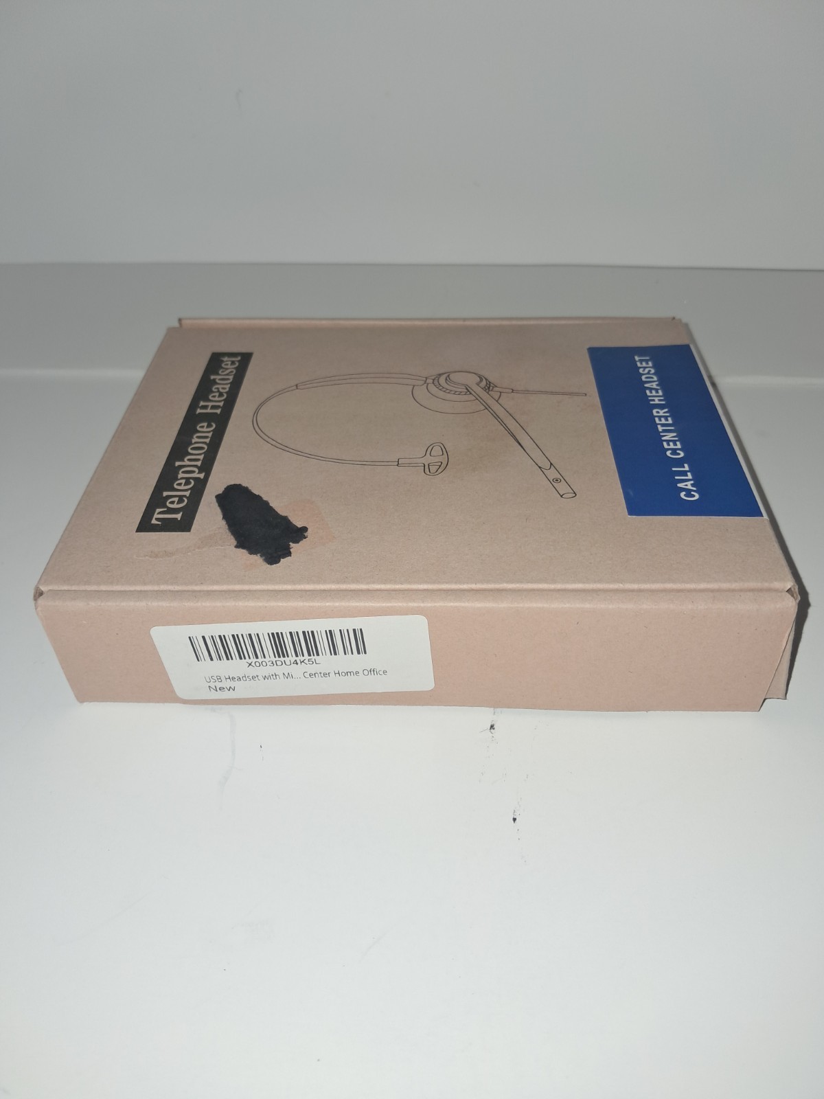 New! Arama Telephone Headset w/Microphone - A800USB