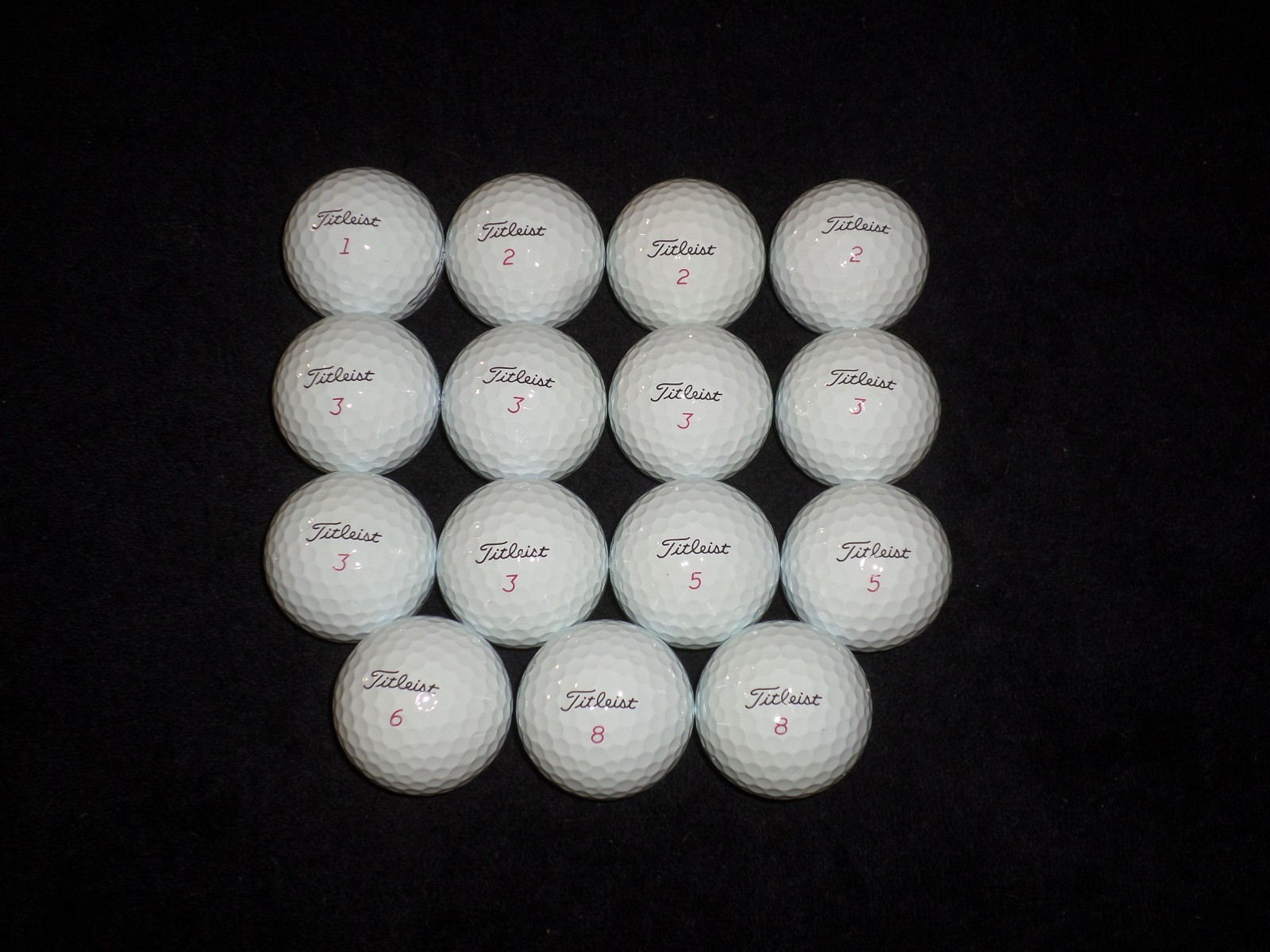 15 2023 / 2024 Titleist Pro V1X Golf Balls