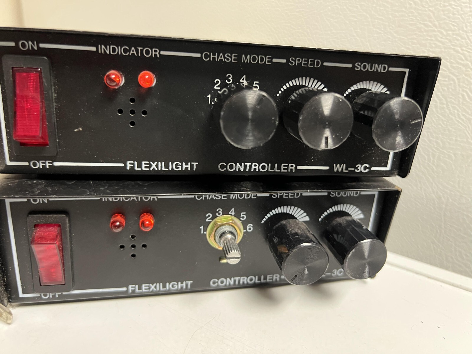 Lot of 4 Flexlight WL-3C-Wire 1/2” Rope Light 120V Controller 960W Chaser Party