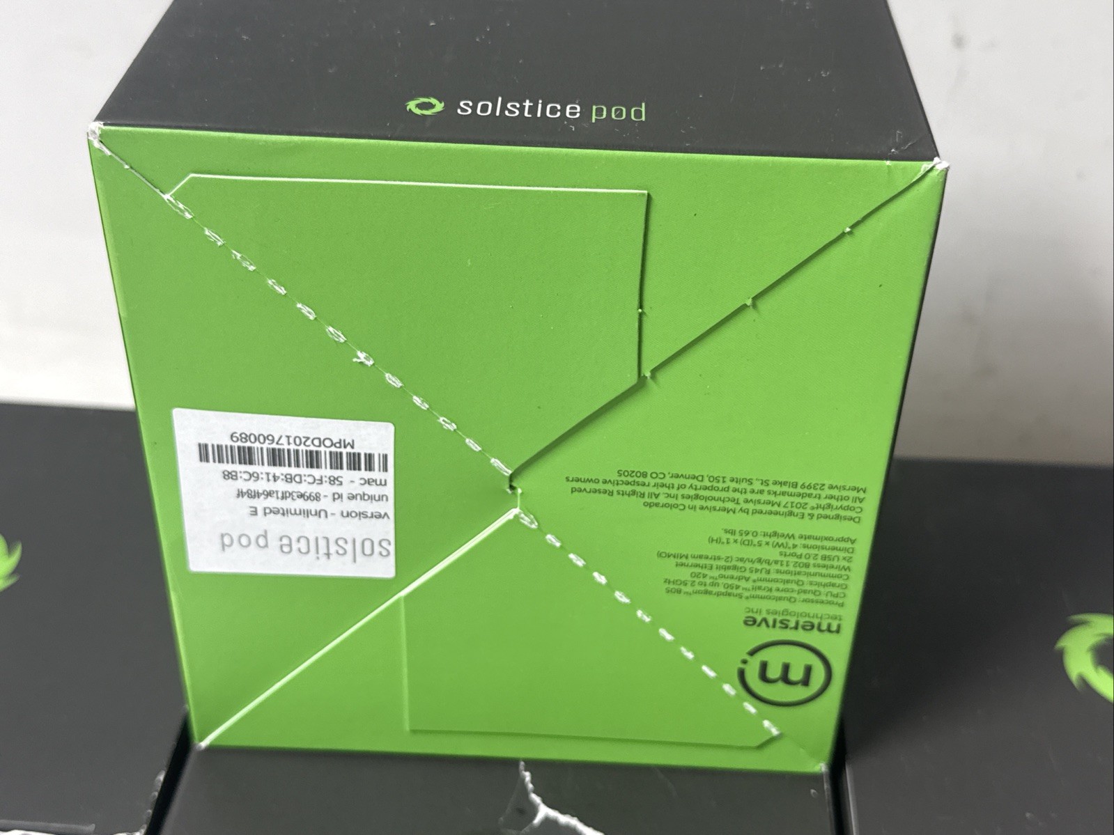 Mersive Solstice Pod wireless System SGE HIGH SP HDMI - With Box And Extras