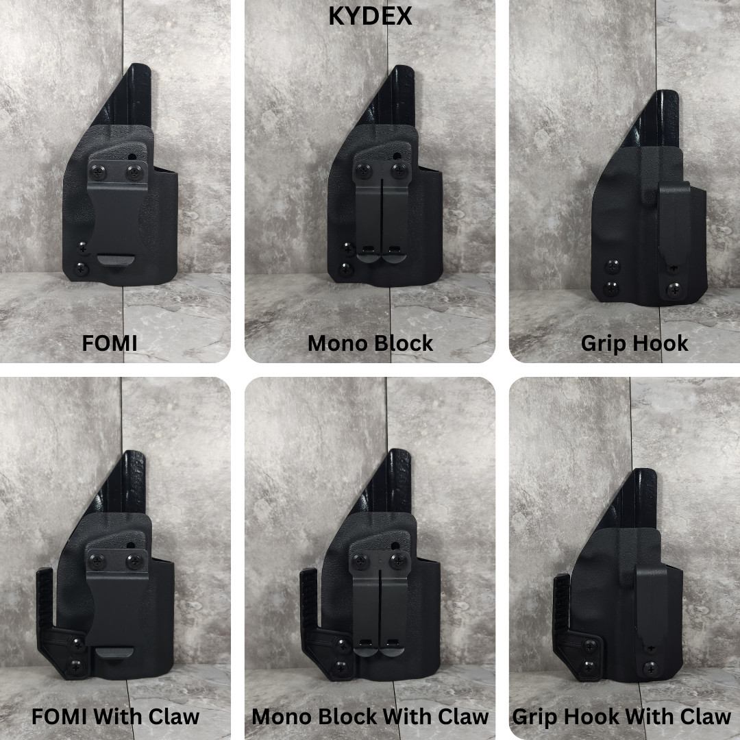 Canik Mete MC 9 IWB Holster 3 Mounting Options + Colors